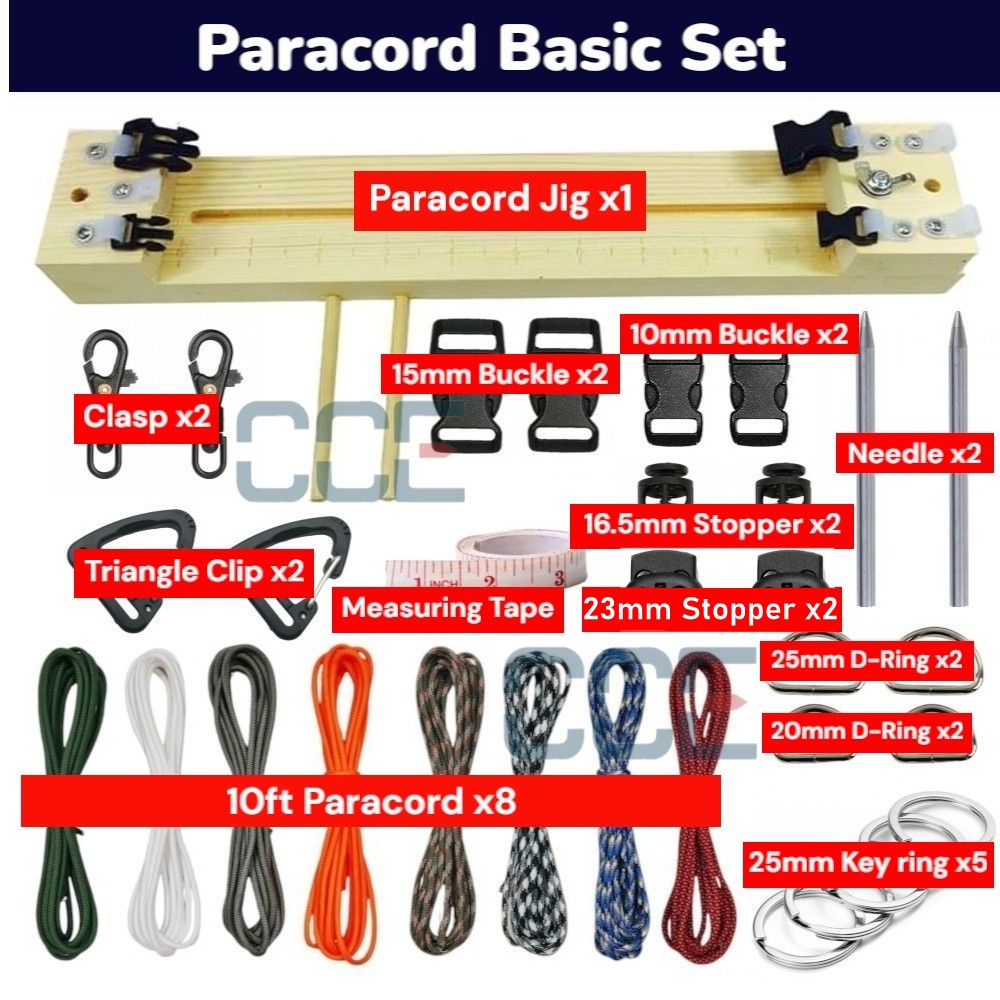 Paracord Basic Kit Set | CCE Plus Enterprise