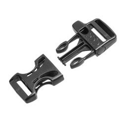 20mm Whistle Hollow Black Buckle (5pcs) | CCE Plus Enterprise