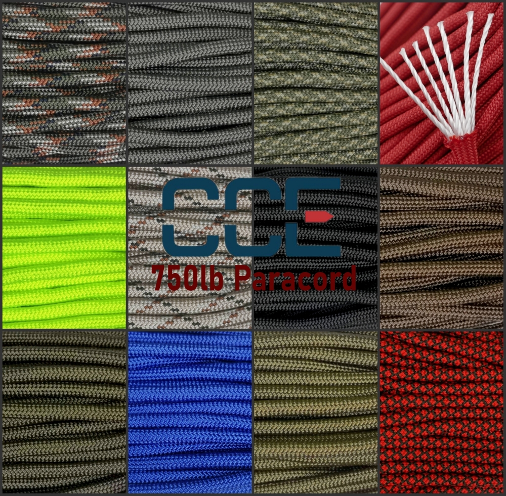 CCE Plus Enterprise | 750lb Paracord (5mm)