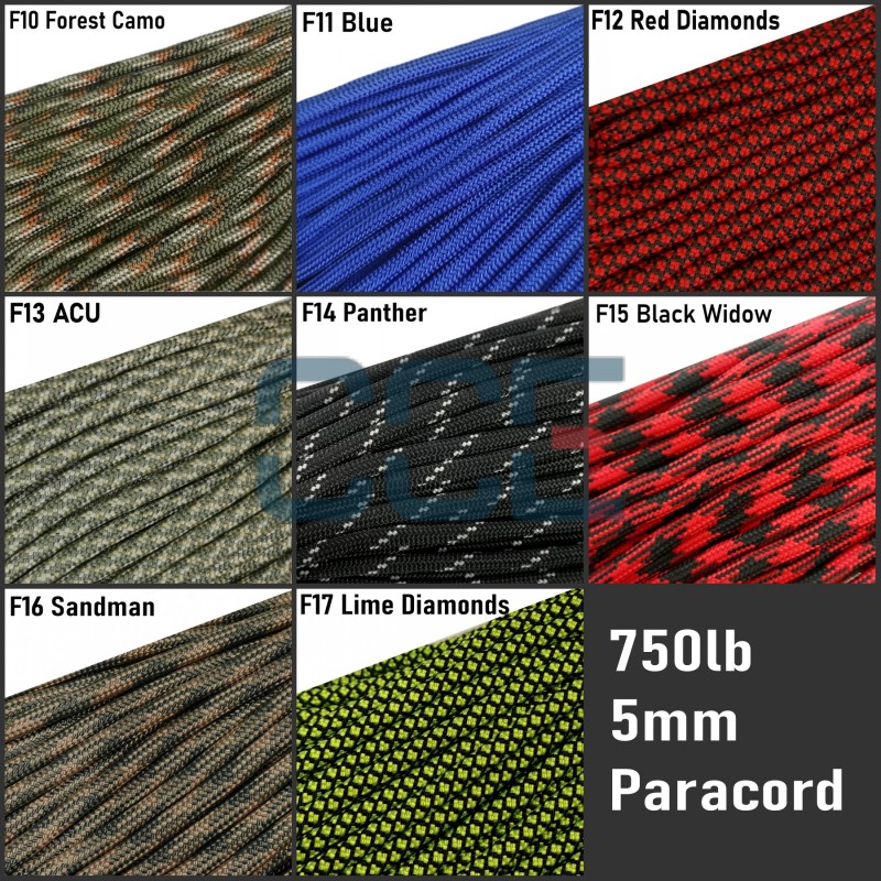 750lb Paracord (5mm) | CCE Plus Enterprise