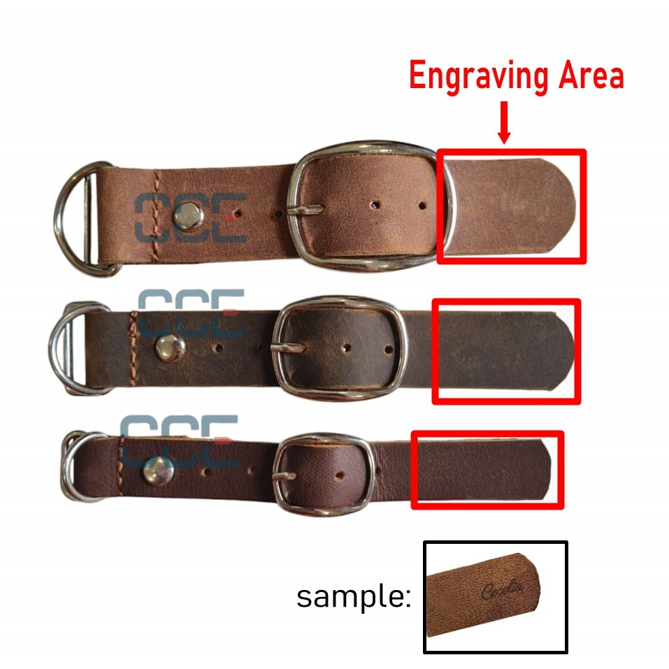 Genuine Leather Strap (for DIY Pet Collars) | CCE Plus Enterprise