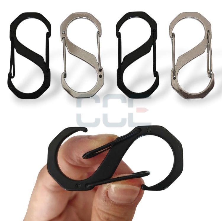Ophelia | Octagon Dual Spring Carabiner