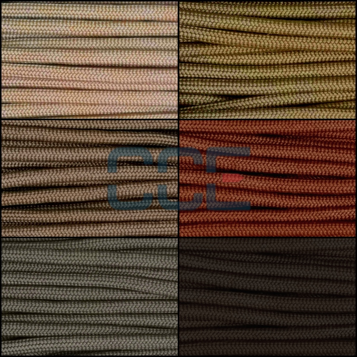 Ophelia | 550lb Paracord (4mm) -Plain Colour II