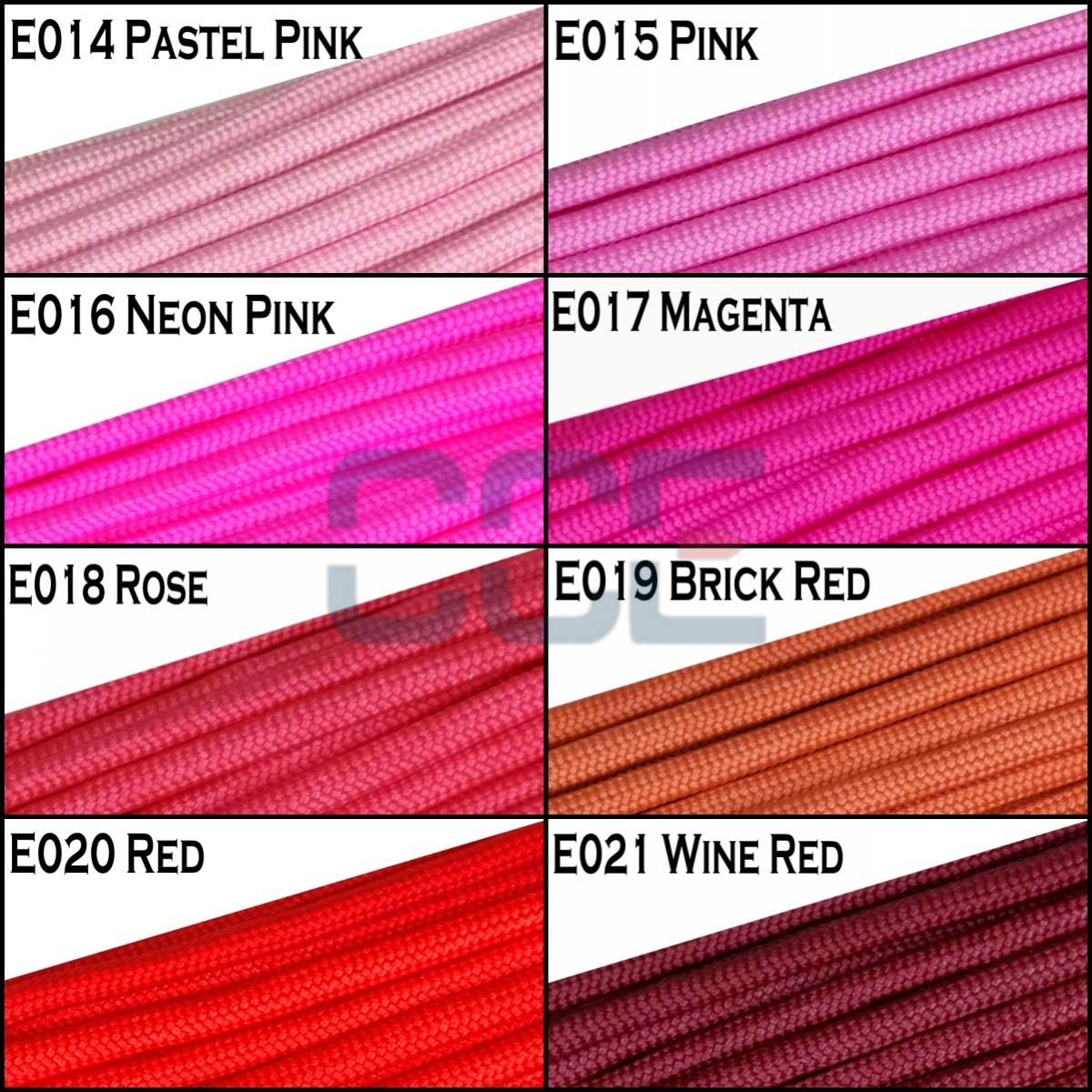550lb Paracord (4mm) -Plain Colour III | CCE Plus Enterprise