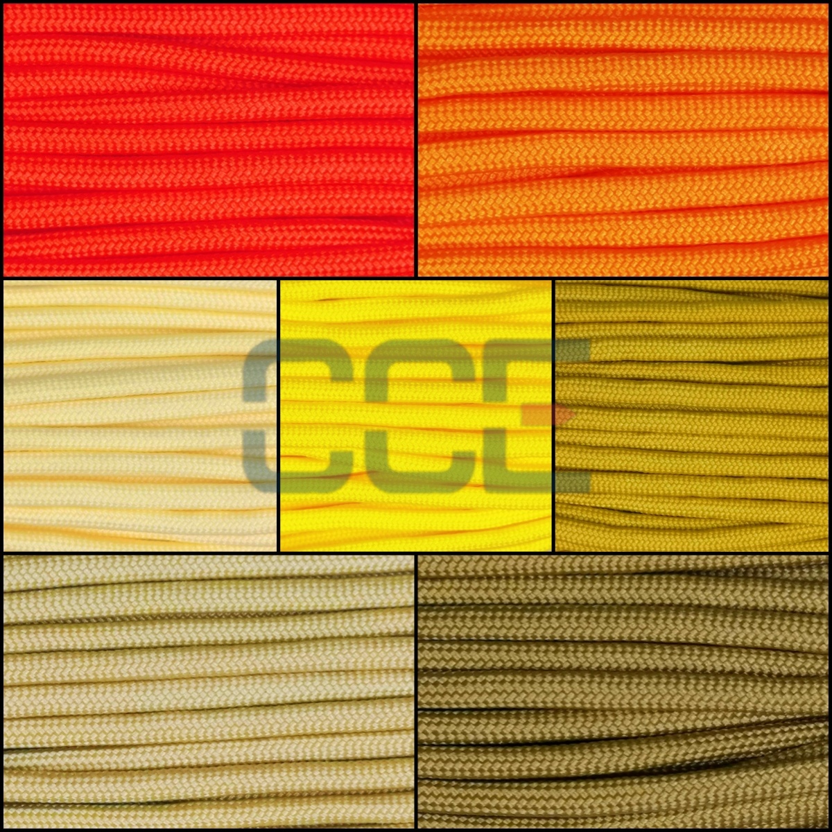 Ophelia | 550lb Paracord (4mm) -Plain Colour IV