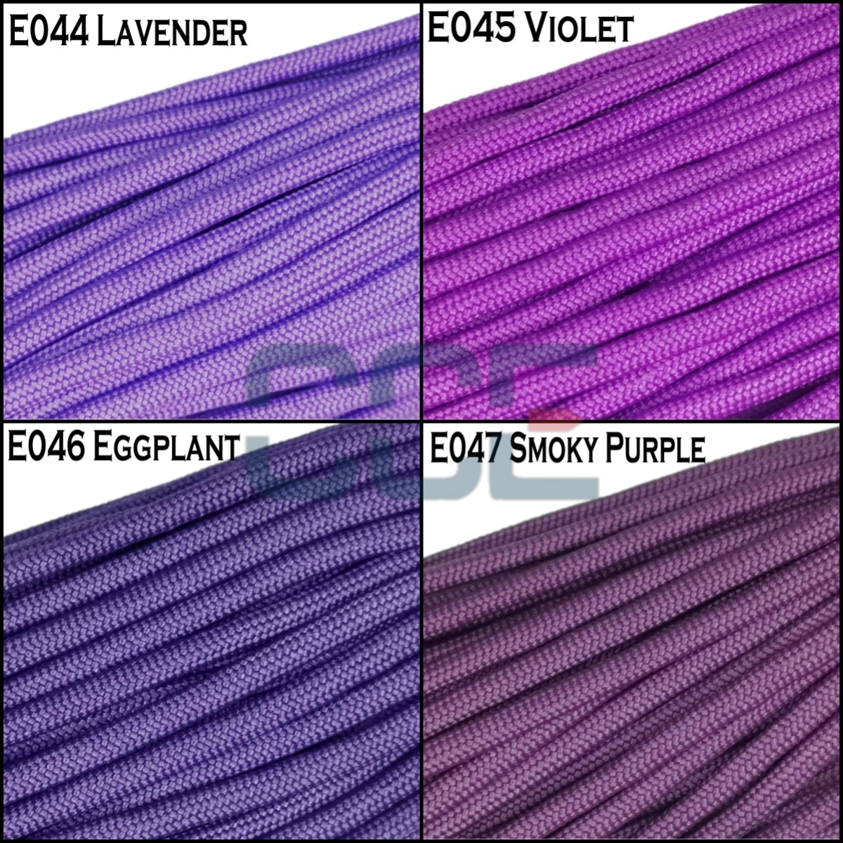 550lb Paracord (4mm) -Plain Colour VII | CCE Plus Enterprise