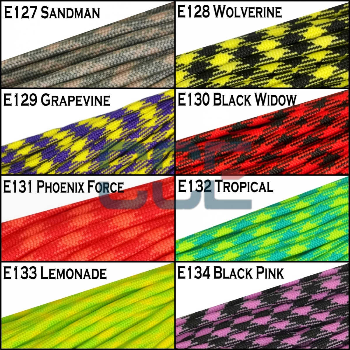 550lb Paracord (4mm) -Camo I | CCE Plus Enterprise