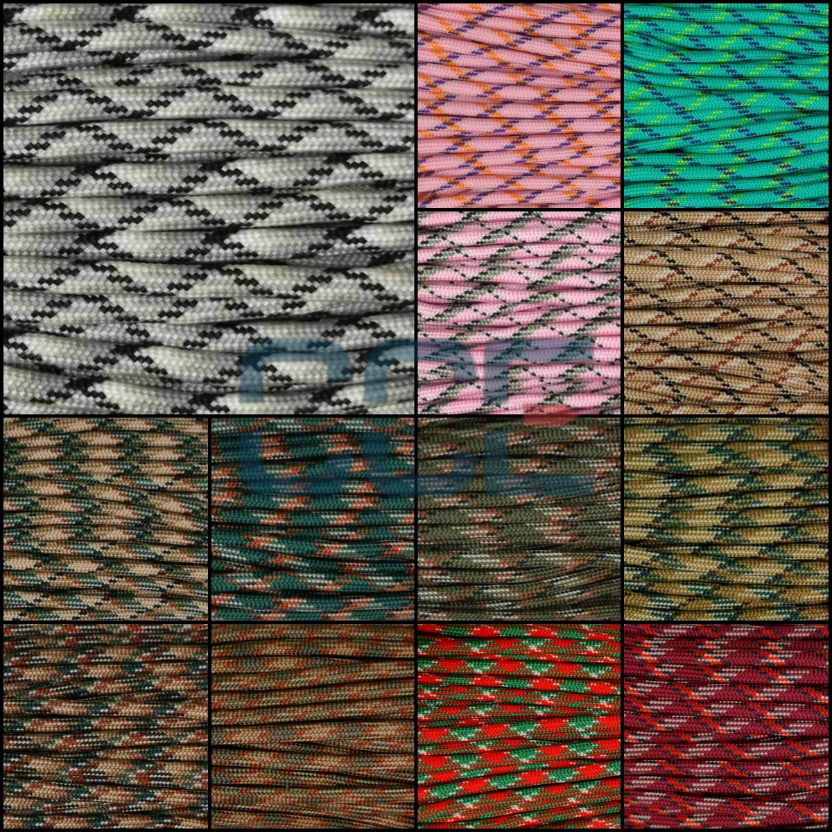 Ophelia | 550lb Paracord (4mm) -Camo III