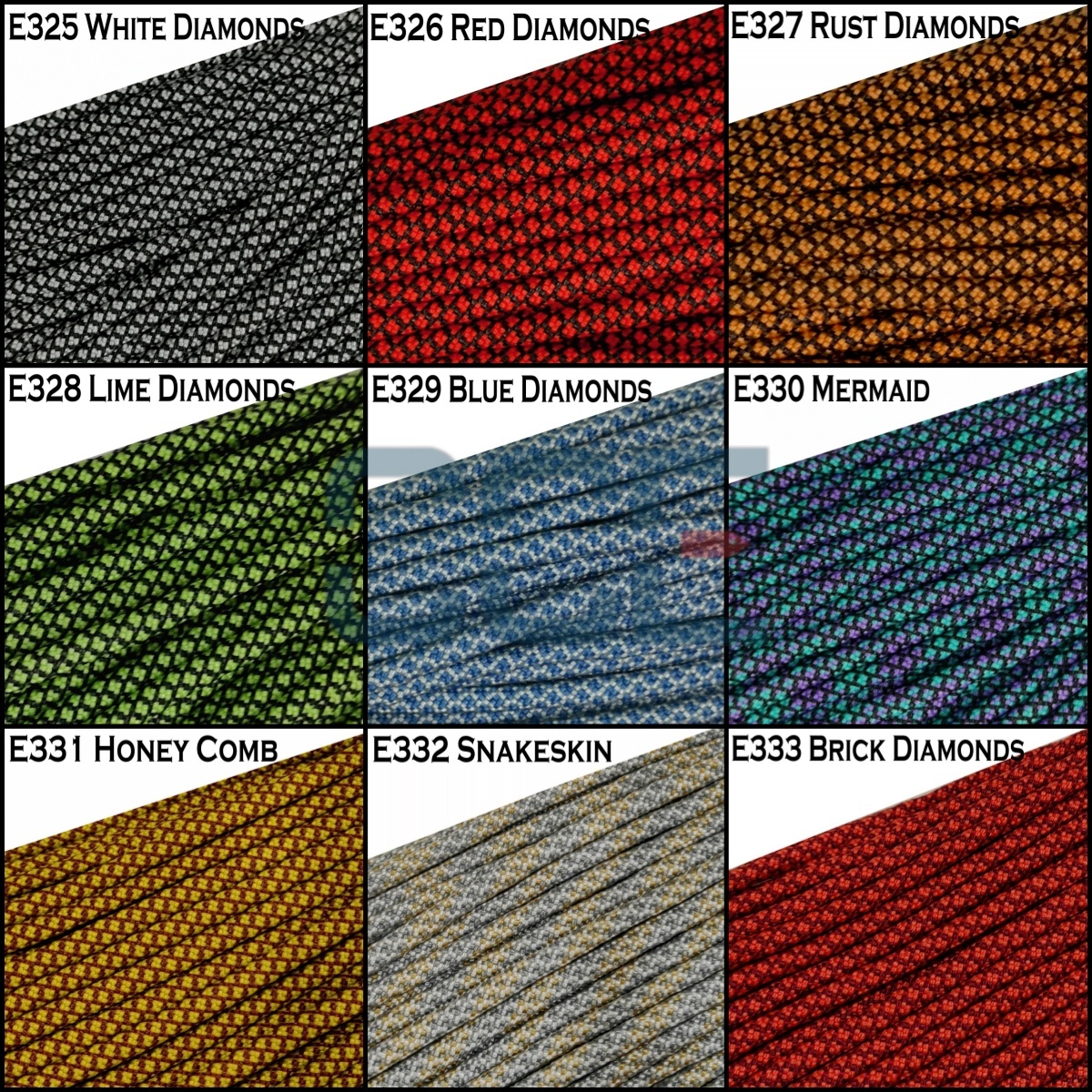 550lb Paracord (4mm) -Camo V | CCE Plus Enterprise