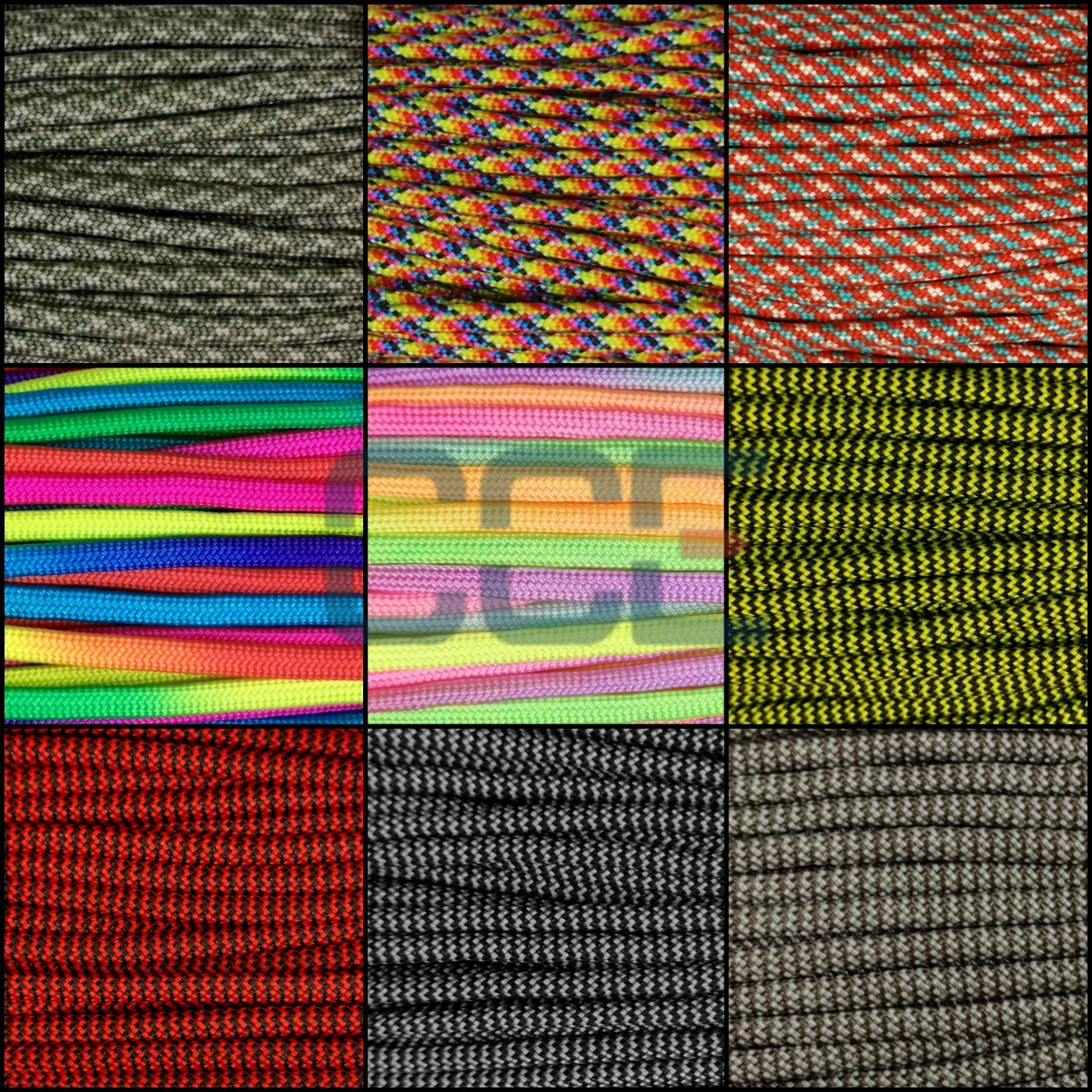 CCE Plus Enterprise | 550lb Paracord (4mm) -Camo VII