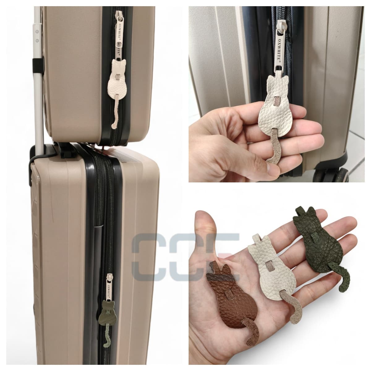 Cat Leather Zipper Puller | CCE Plus Enterprise